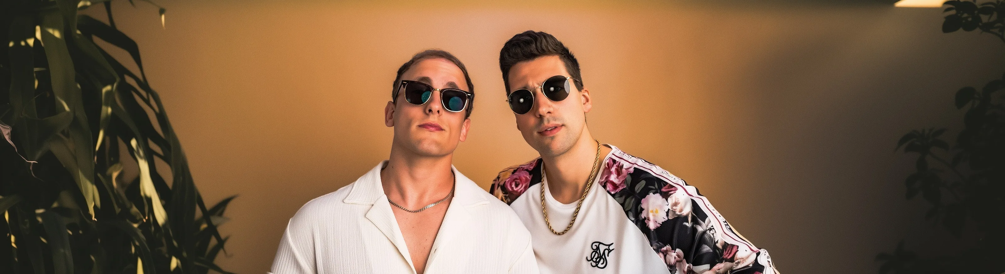 Secret VIP banner featuring both artists.